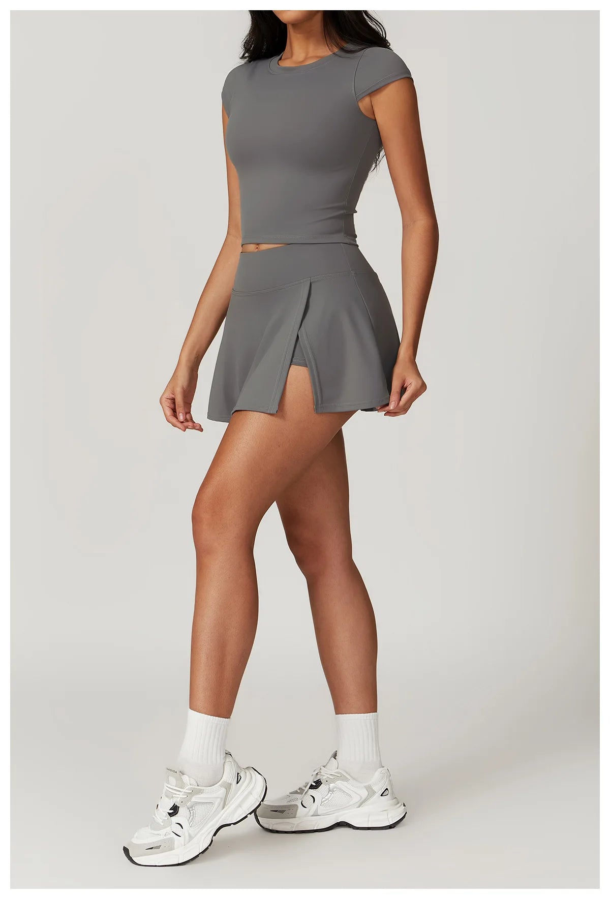 Awakens Fitness Skirt with Side Split