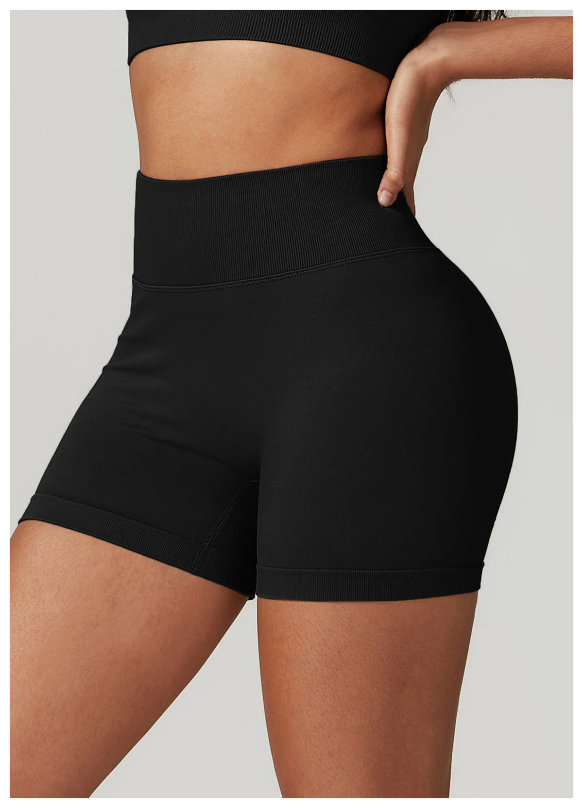 Awakens Fitness Yoga Shorts with High Waist