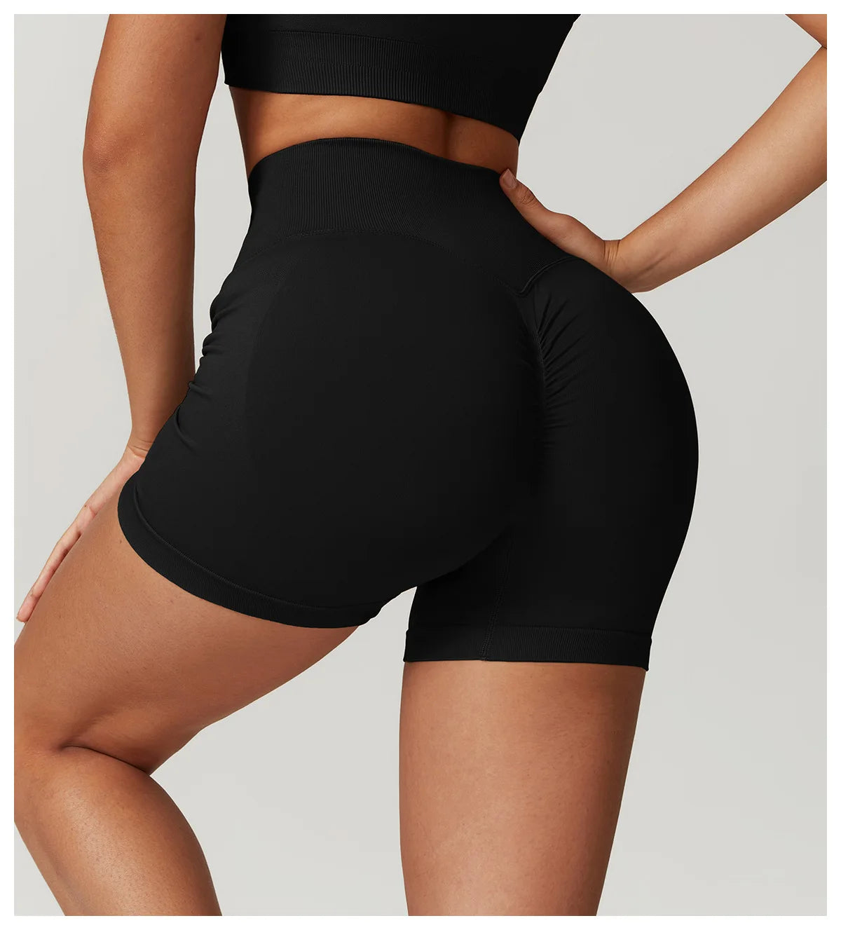 Awakens Fitness Yoga Shorts with High Waist