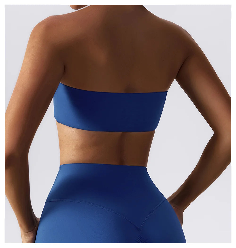 Awakens Breathable Bandeau Fitness Top