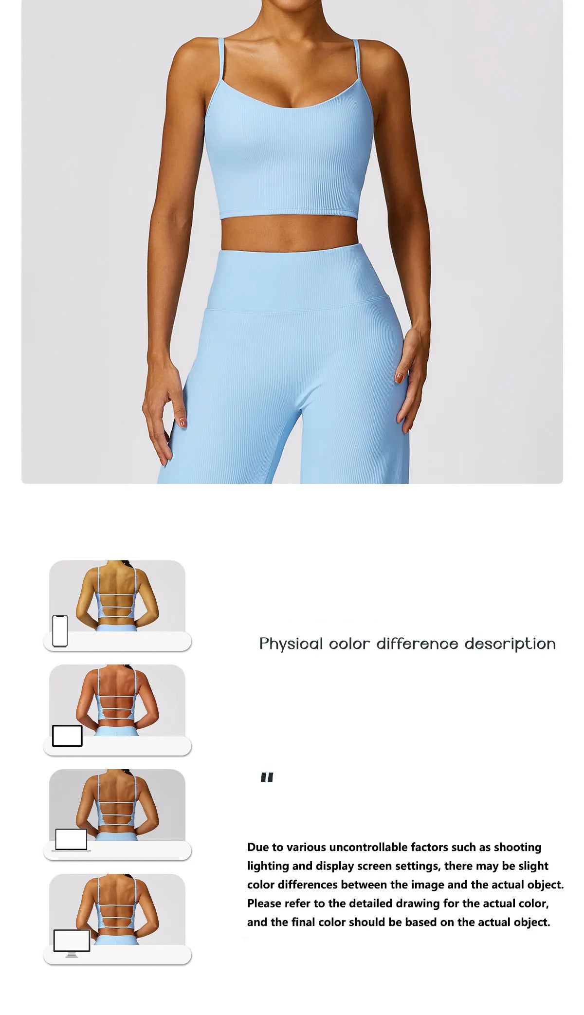 Awakens Atmungsaktiver, stoßfester Push-Up-Sport-BH für Damen
