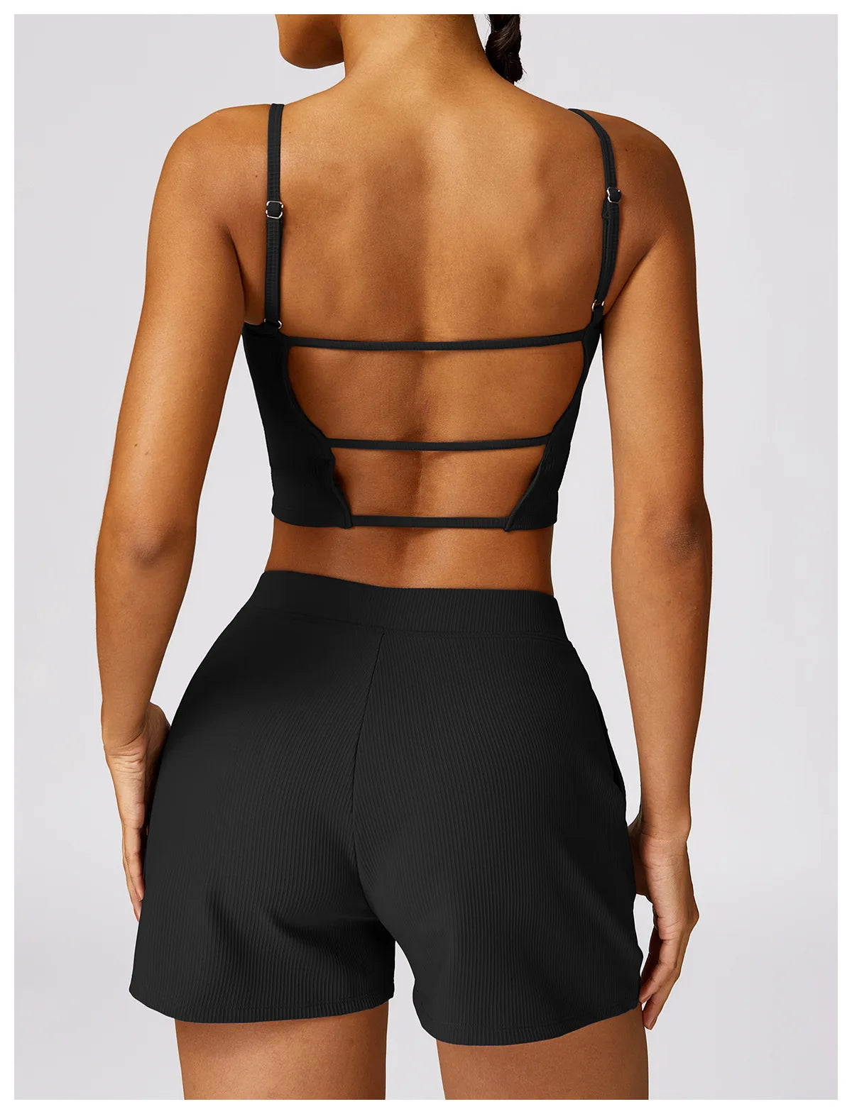 Awakens Atmungsaktiver, stoßfester Push-Up-Sport-BH für Damen