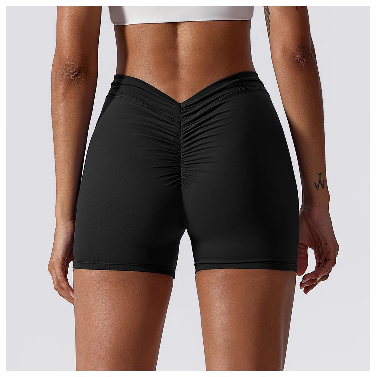 Awakens Sport Shorts with V-Back