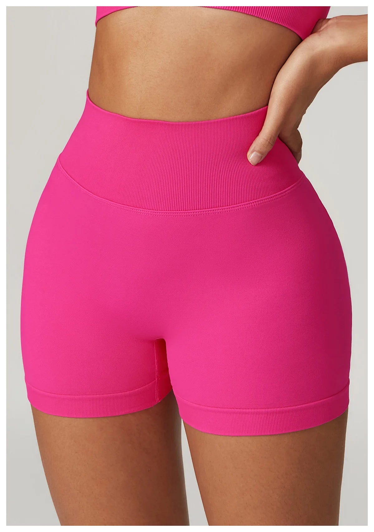 Awakens Fitness Yoga Shorts with High Waist