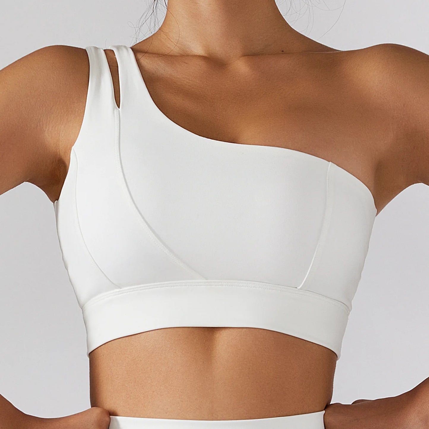 Awakens One-Shoulder Sport-BH voor Dames