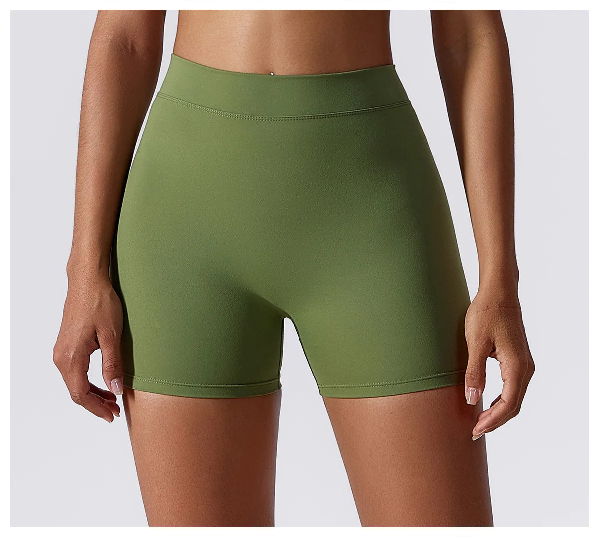 Awakens Sport Shorts with V-Back