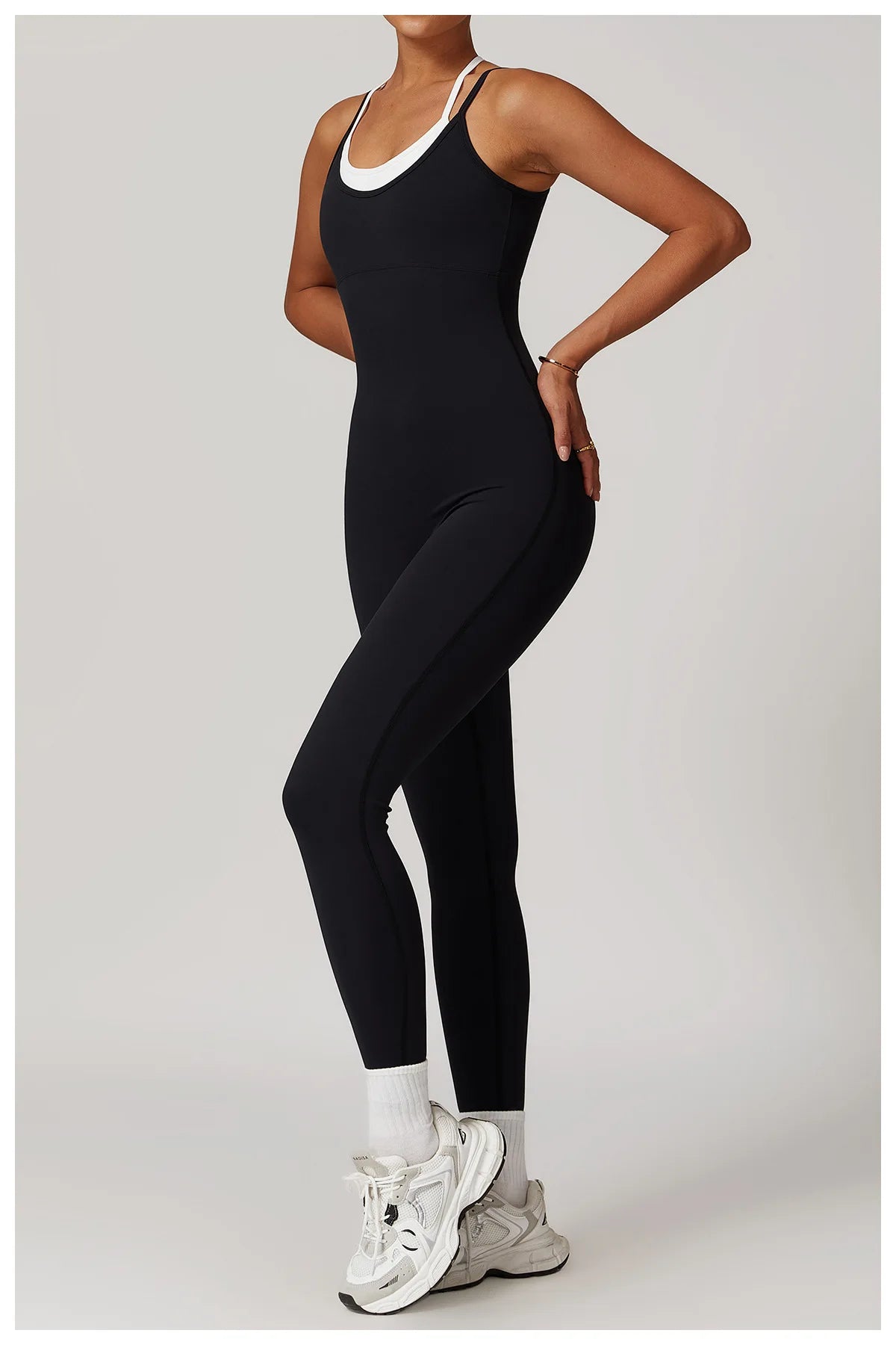 Awakens Backless Yoga Bodysuit