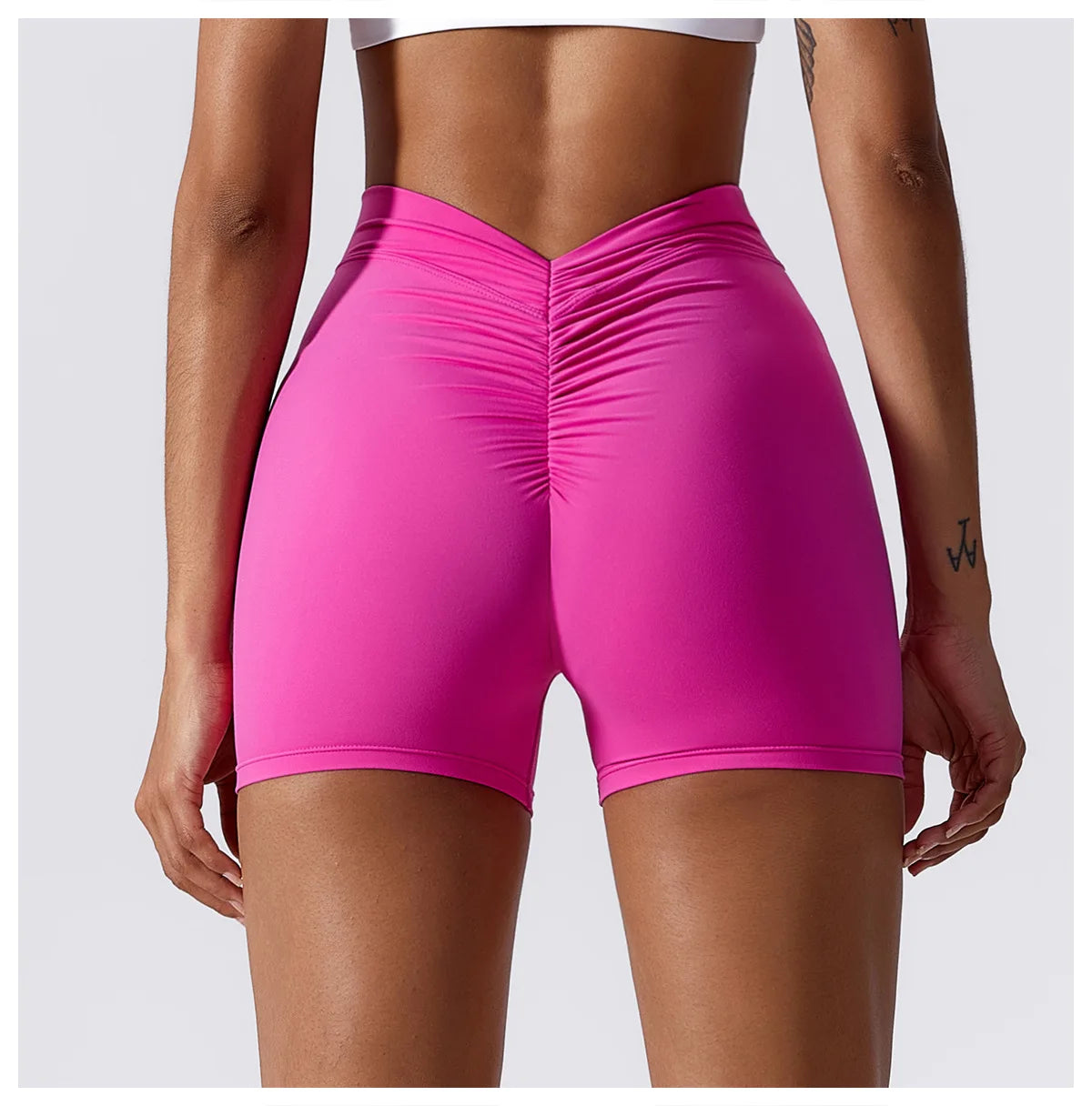 Awakens Sport Shorts with V-Back