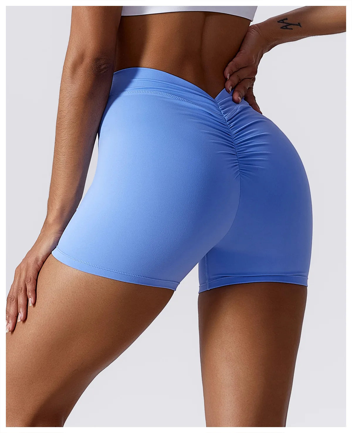 Awakens Sport Shorts with V-Back