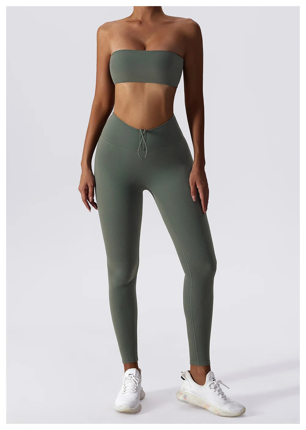 Awakens Breathable Bandeau Fitness Top
