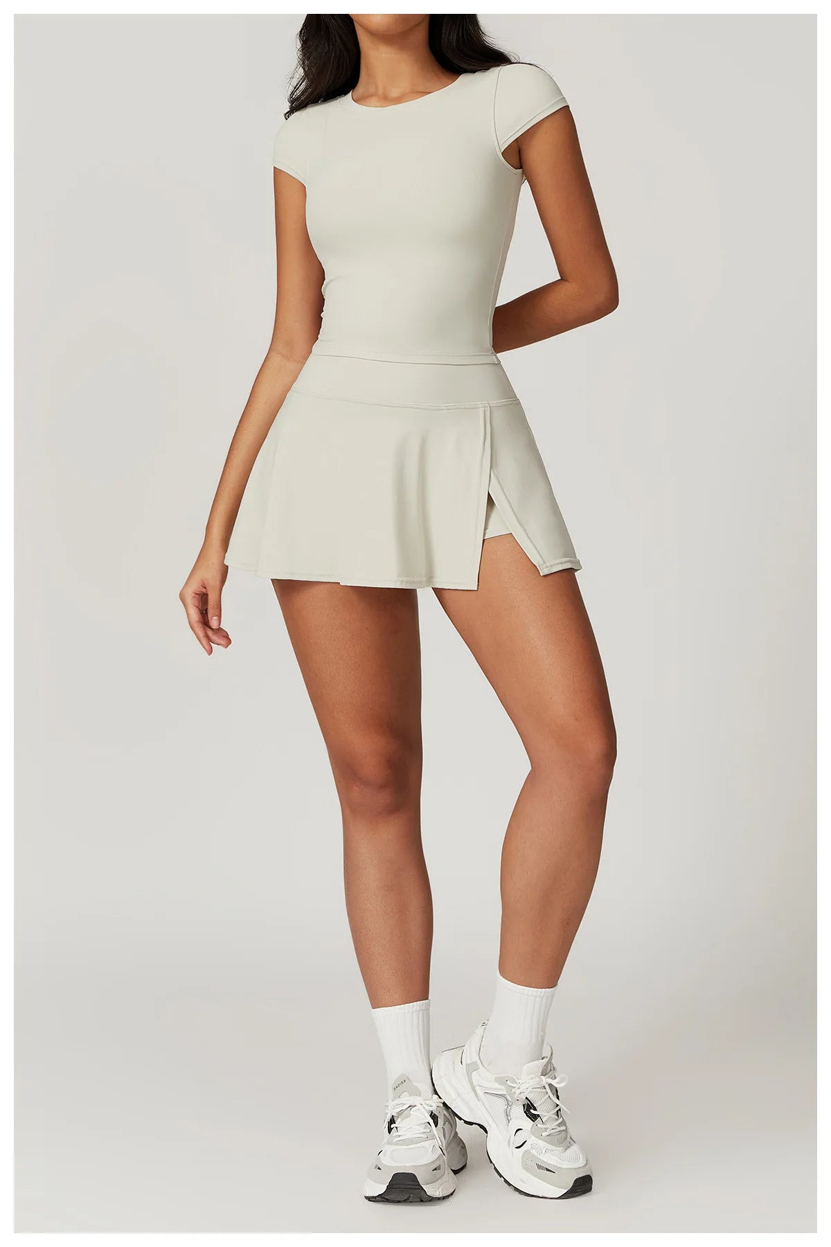 Awakens Fitness Skirt with Side Split