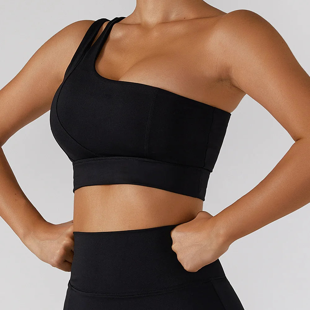 Awakens One-Shoulder Sport-BH voor Dames