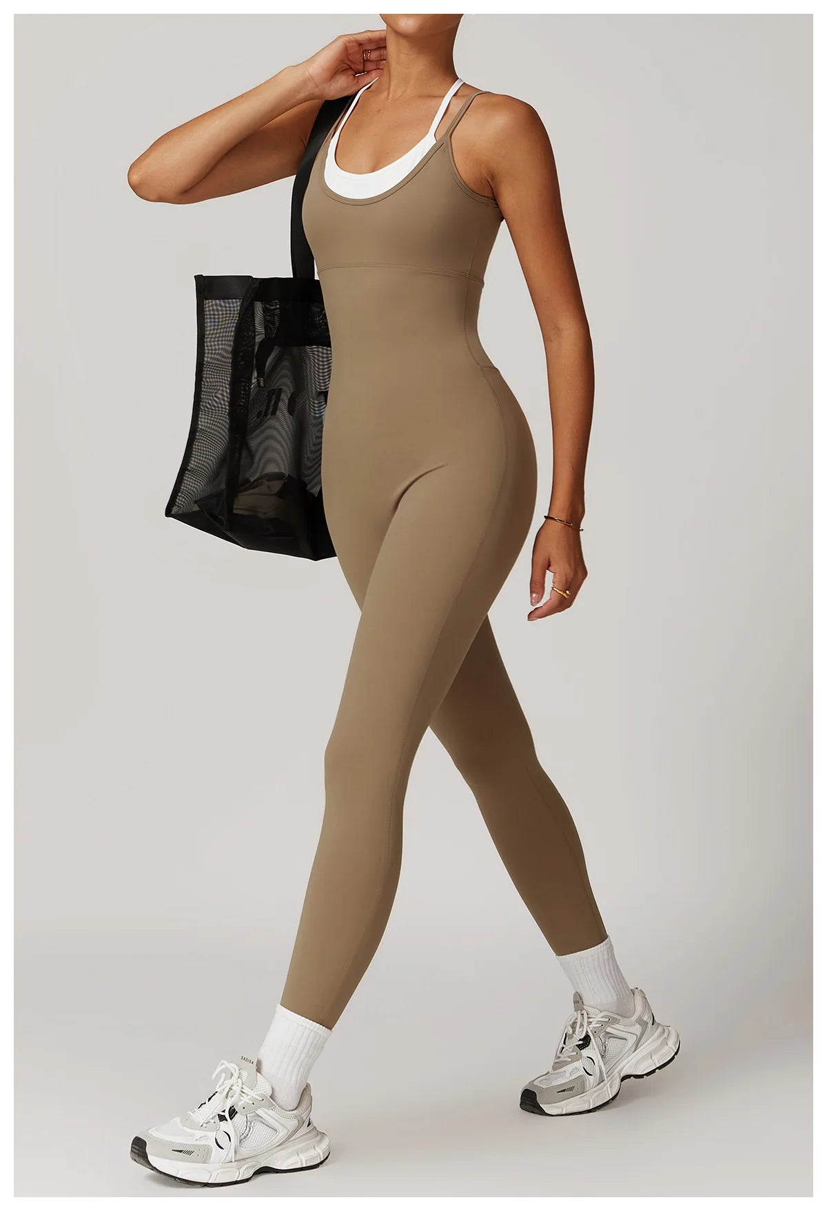 Awakens Backless Yoga Bodysuit